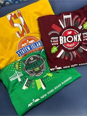 New balance Nyc Marathon dry-fit shirt Bundle